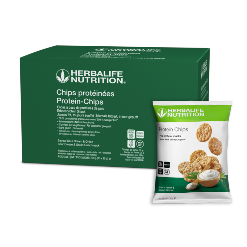 HERBALIFE Protein-Chips - 10 stycken