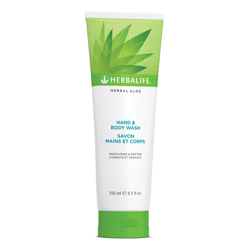 Herbal Aloe Flytande hand- och kroppstvål 250 ml