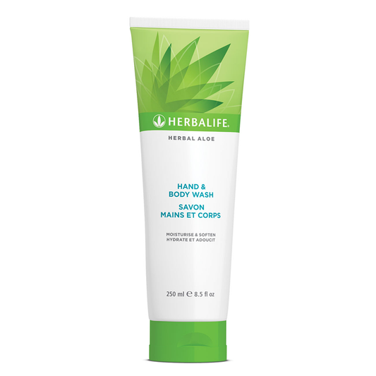 Herbal Aloe Flytande hand- och kroppstvål 250 ml